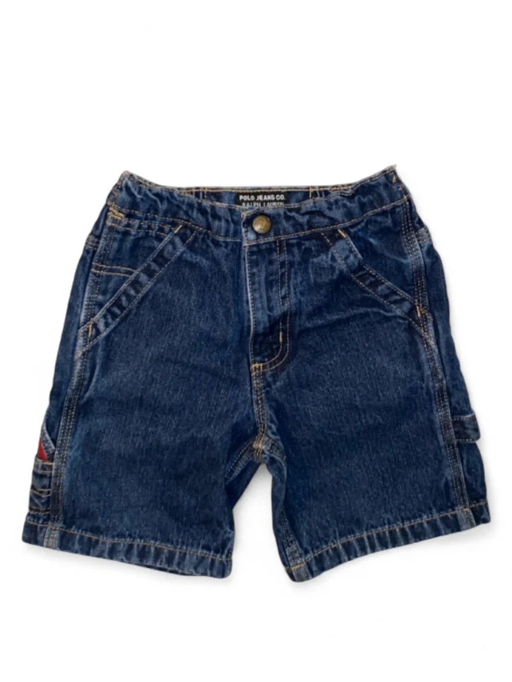 Polo by Ralph Lauren Navy Denim Kids Shorts